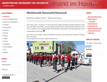 Tablet Screenshot of marktmusik-neumarkt.at
